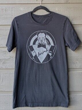 Berserk Pagan Black Metal Band T-shirt Black Masked Man Size Small